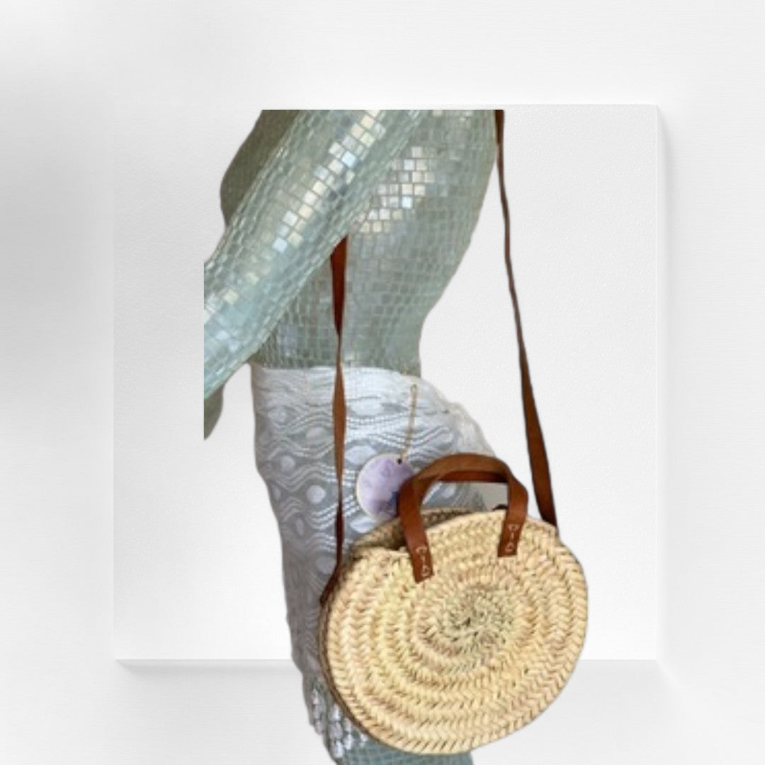 French Market Basket - Mon Petite Rond Croisée